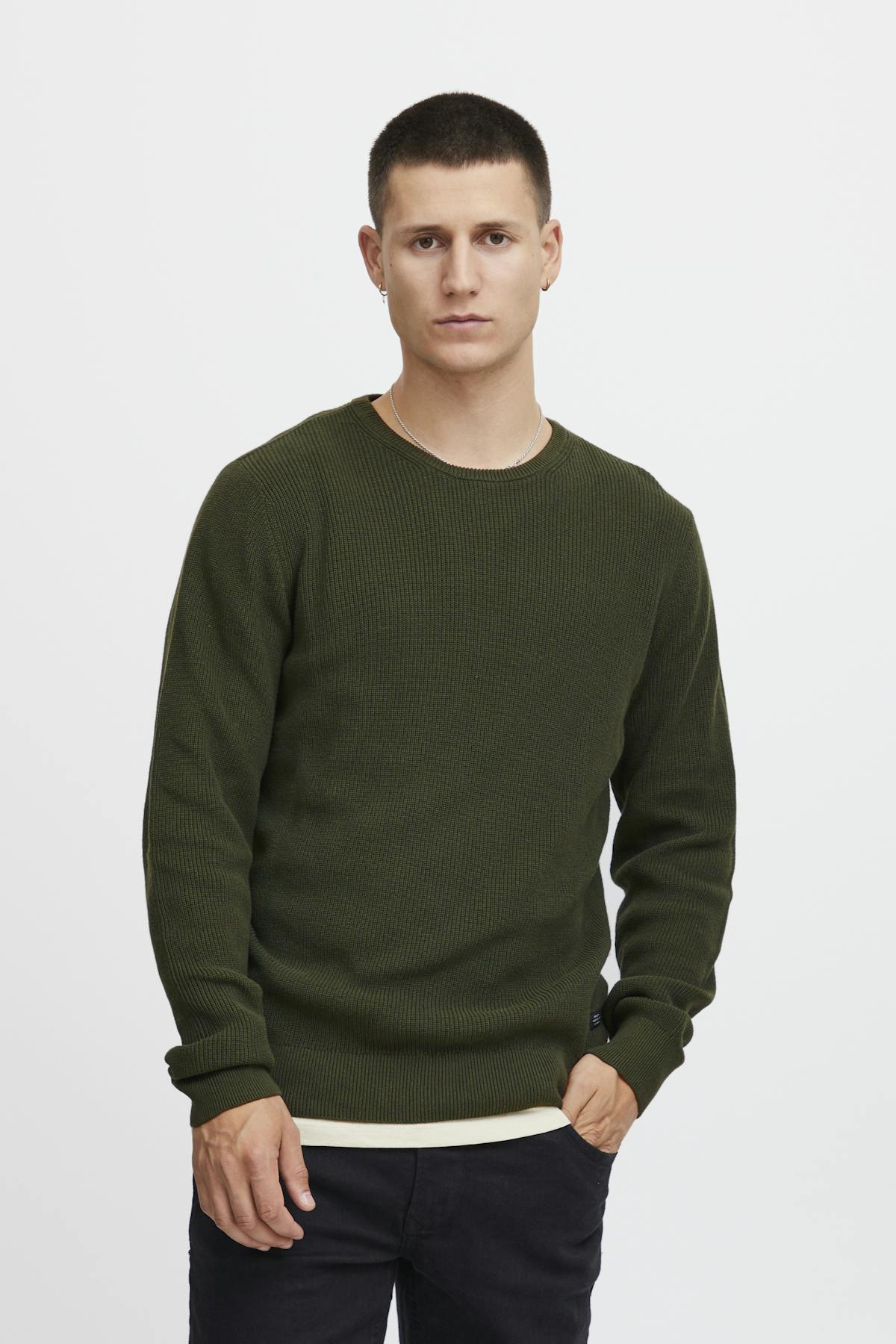 Blend Pullover - Hunter Green