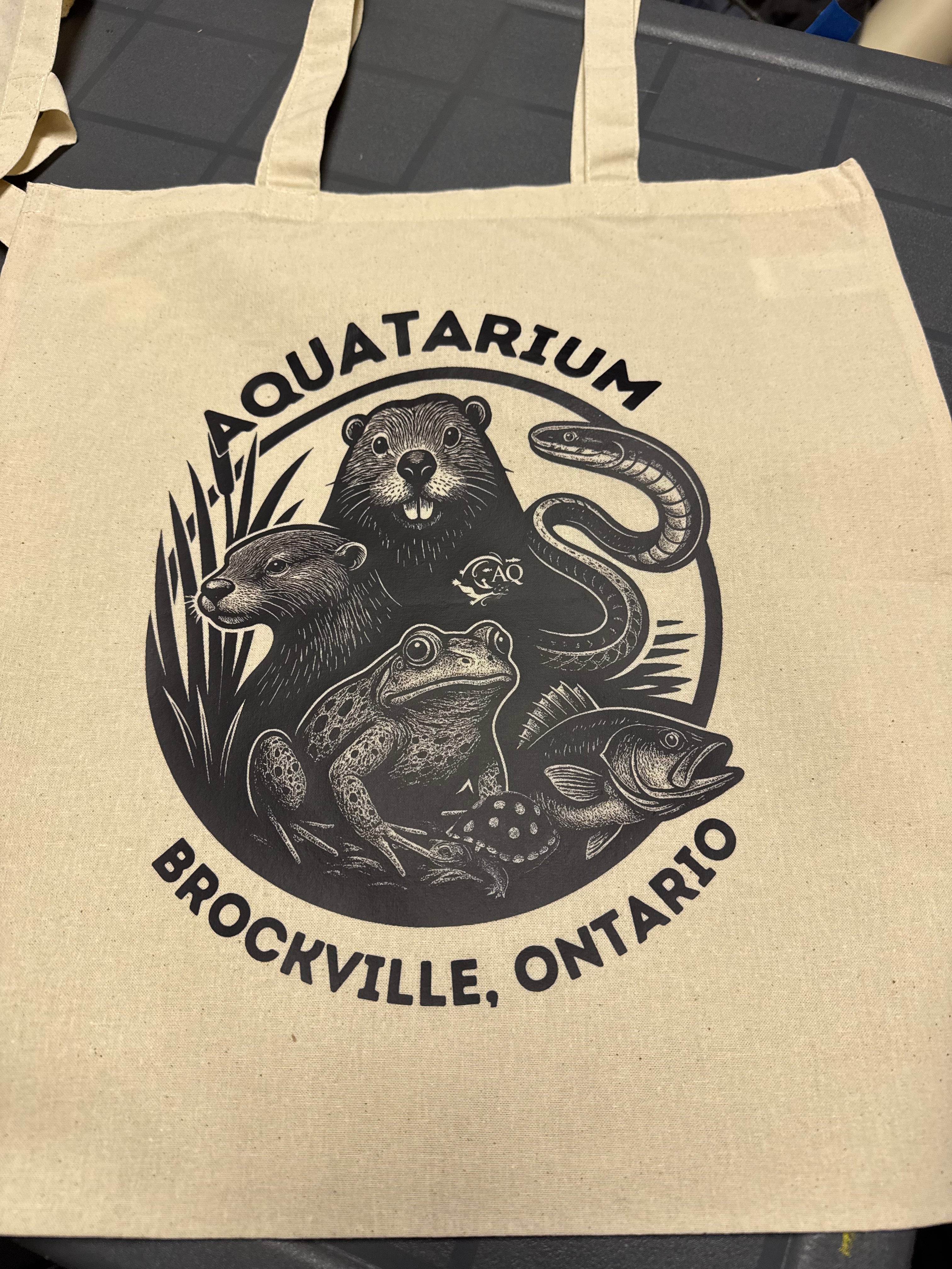 Aquatarium Cloth Bag Printing