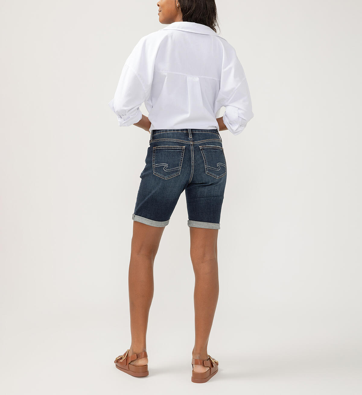 Silver Elyse denim Short