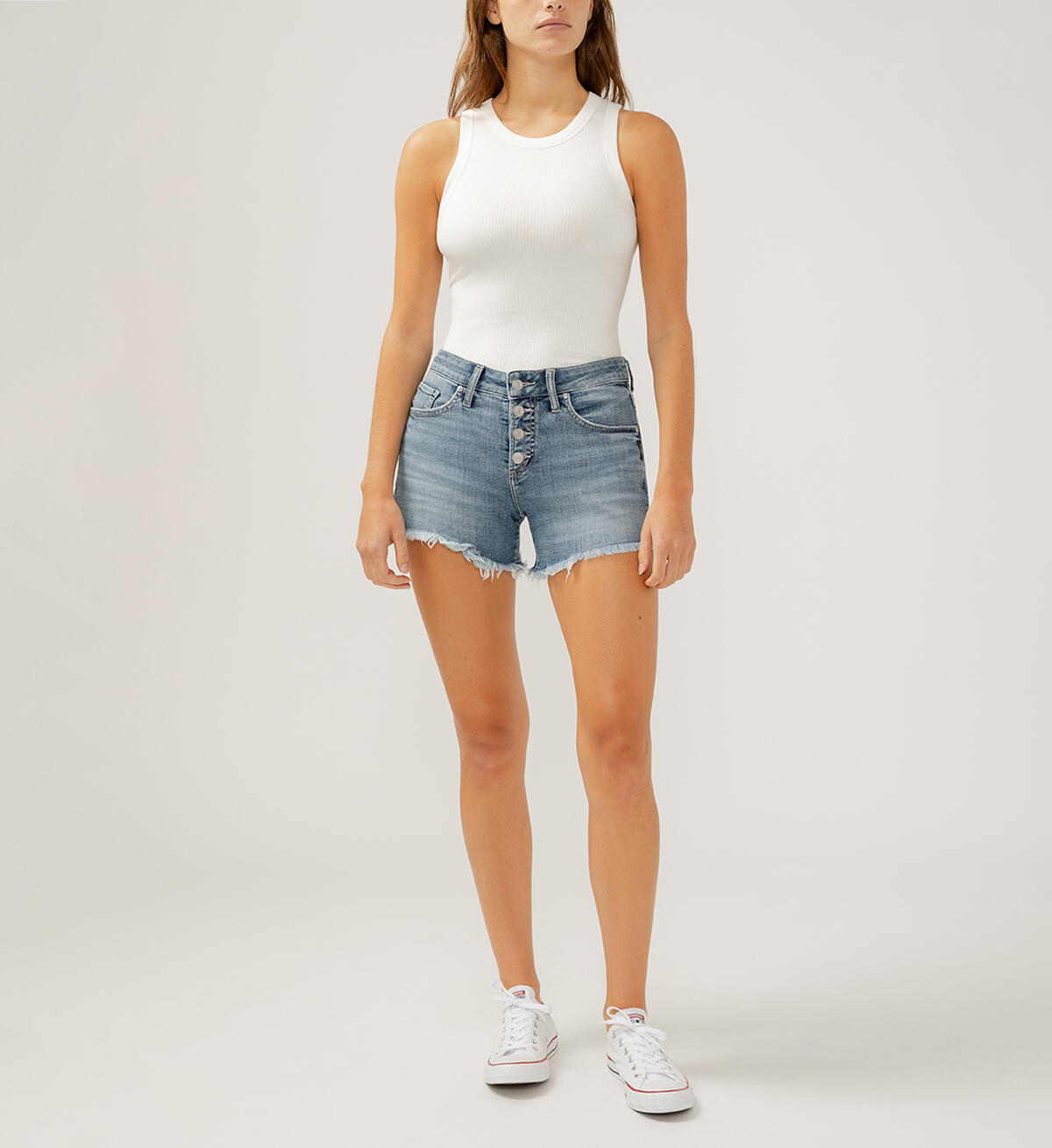 Silver Boyfriend Short