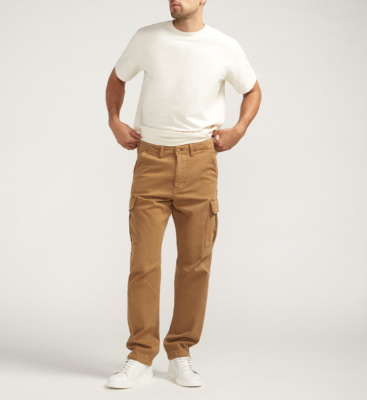 Silver Cargo Pant