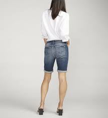 Silver Elyse Bermuda Shorts