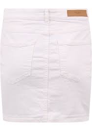 ICHI Ihziggy Skirt- Bright White
